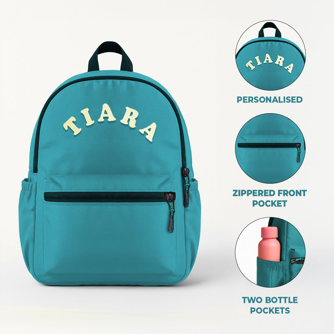 Personalized Kids Backpack – For School & Travel (Blue)