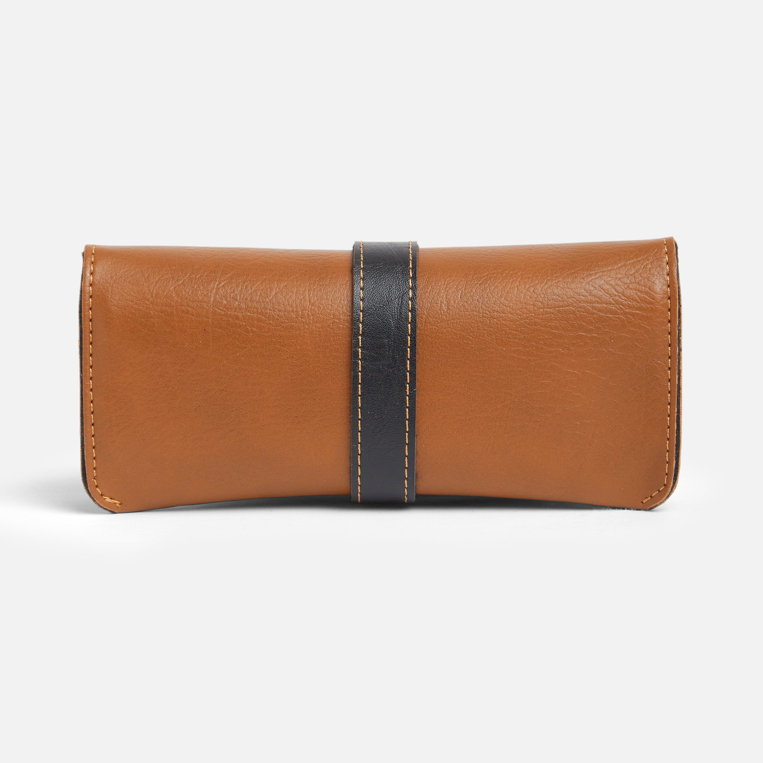 Eyewear Case With Strap - Tan