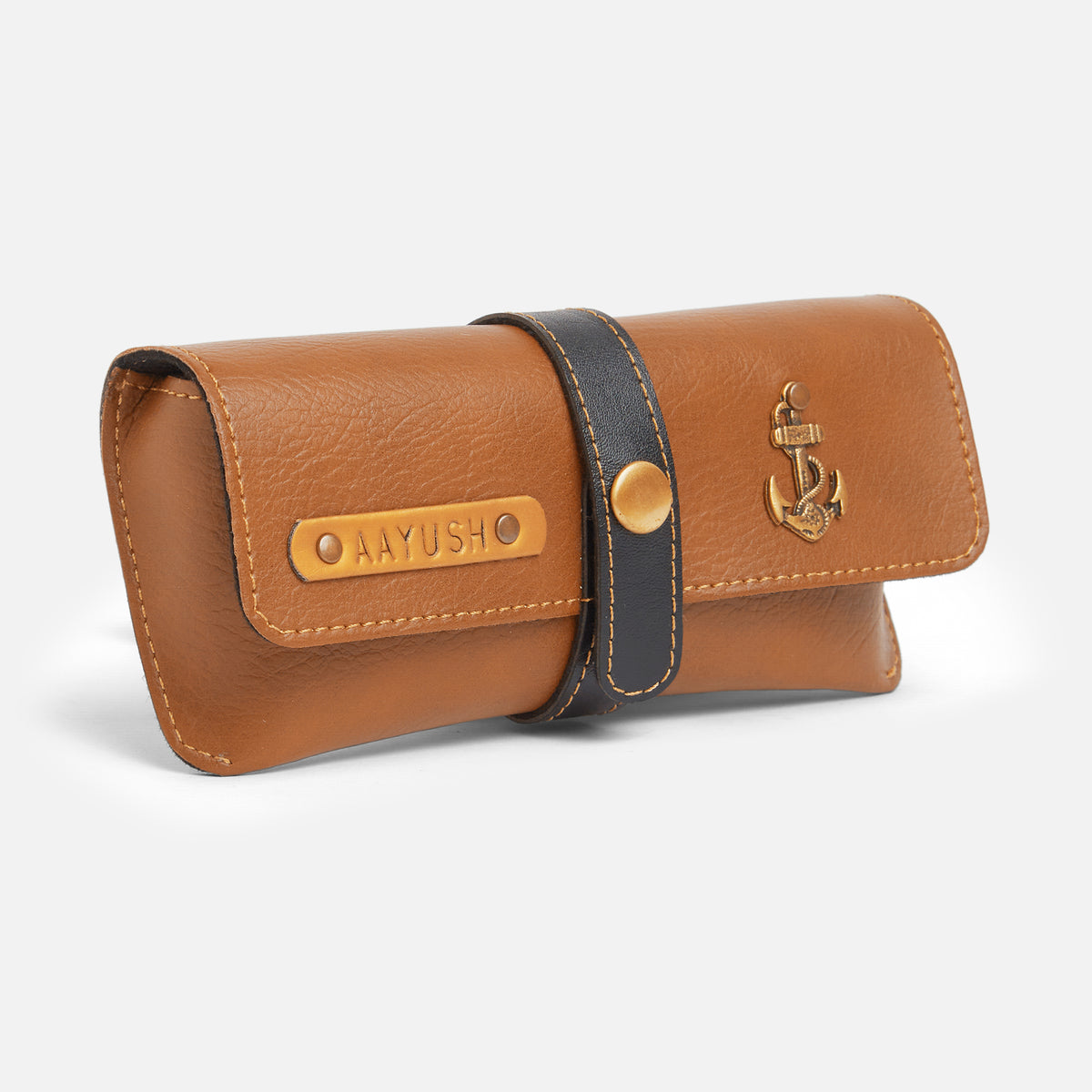 Eyewear Case With Strap - Tan