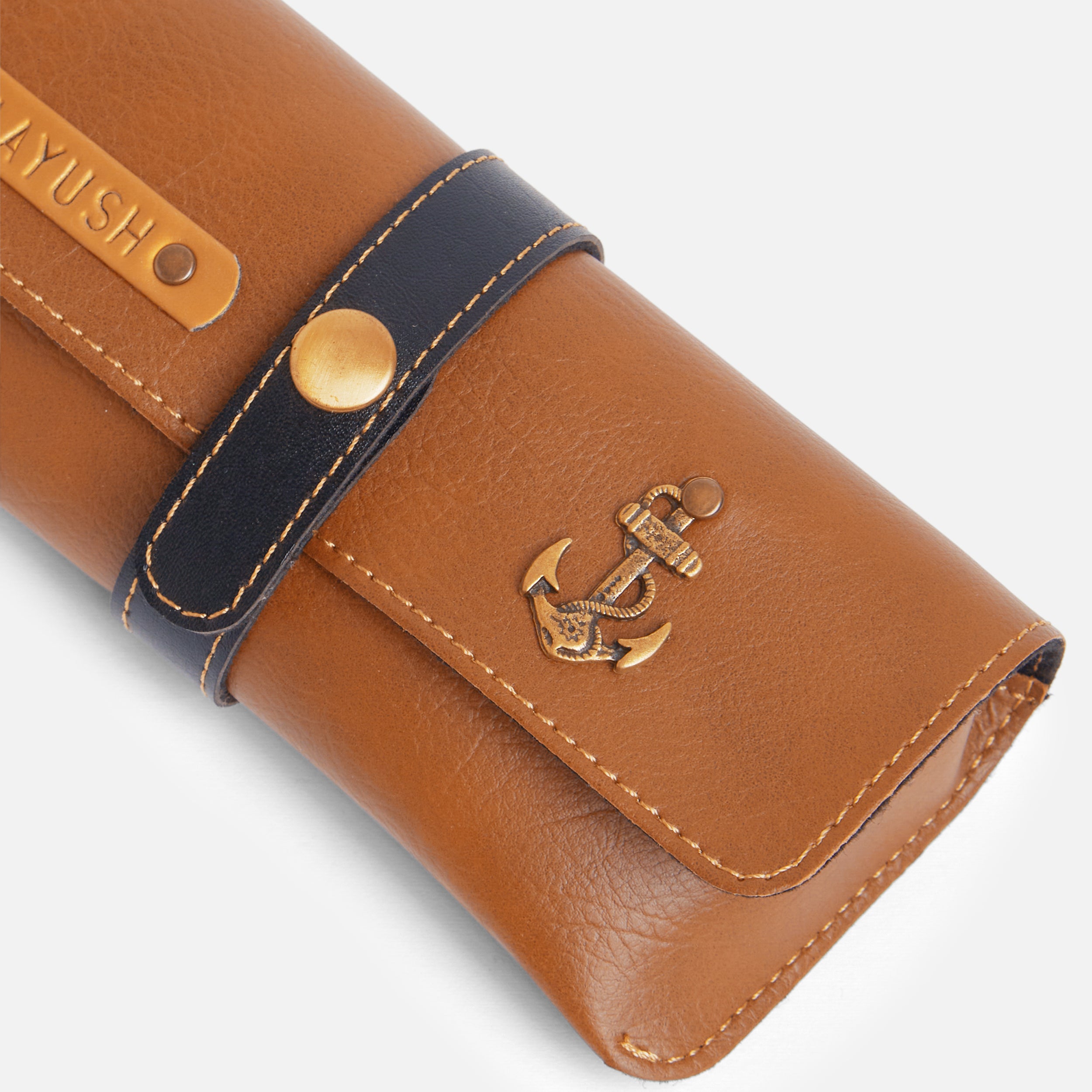 Eyewear Case With Strap - Tan