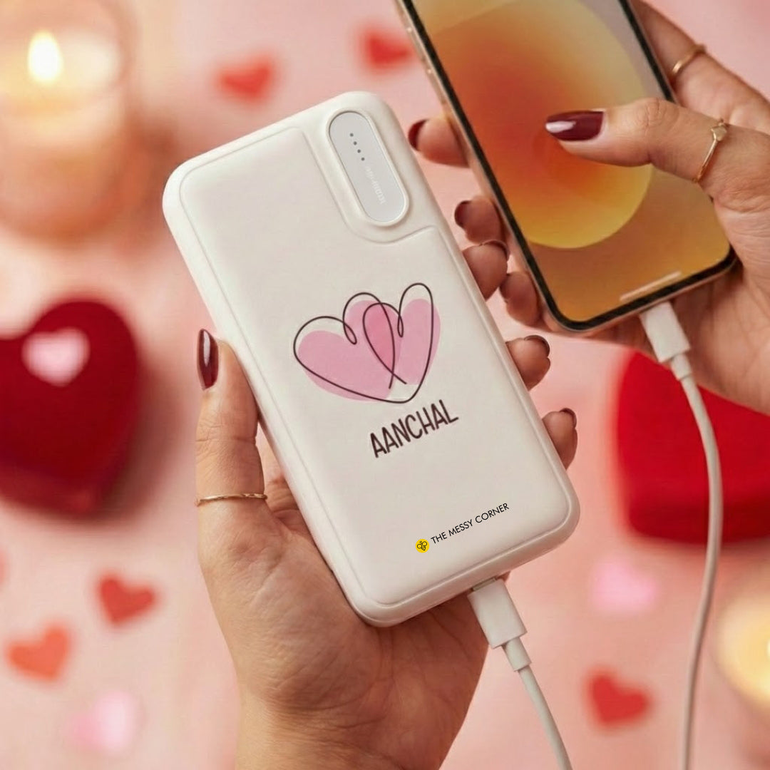 Personalised Powerbank - One Love