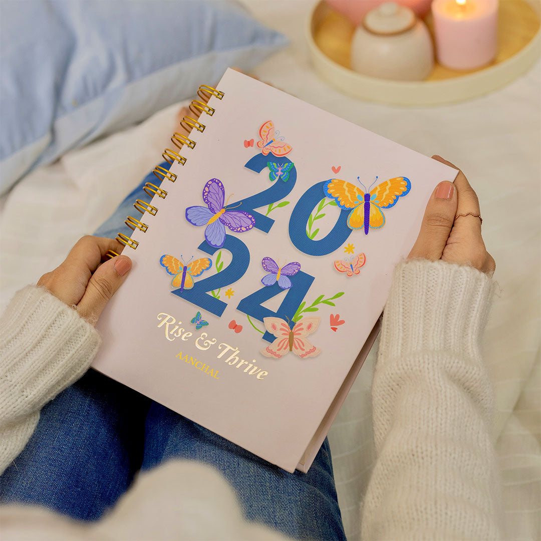 Personalised Planner 2024- Rise & Thrive (Dated)