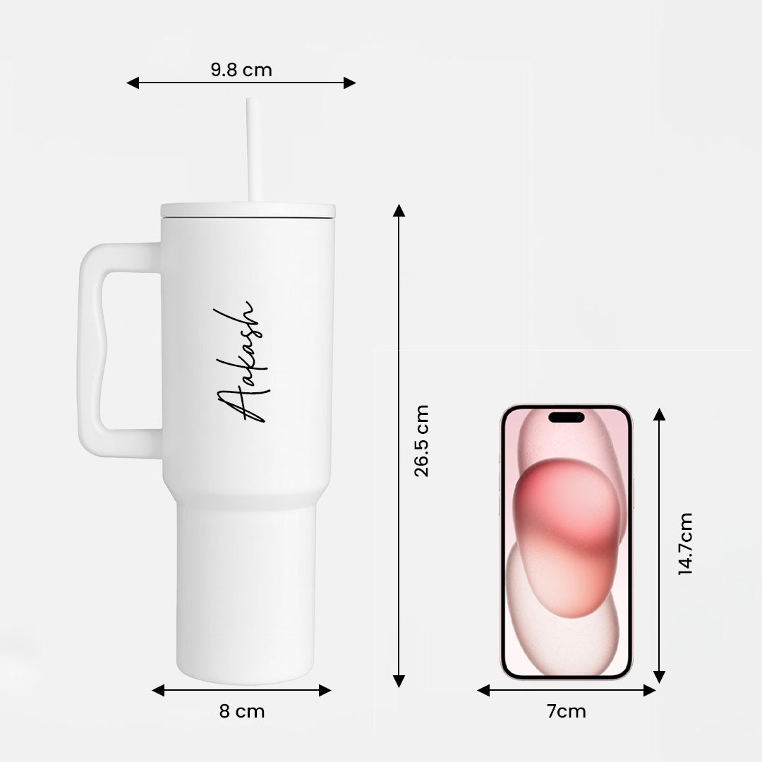 Quench Pro Max Tumbler - Ivory White