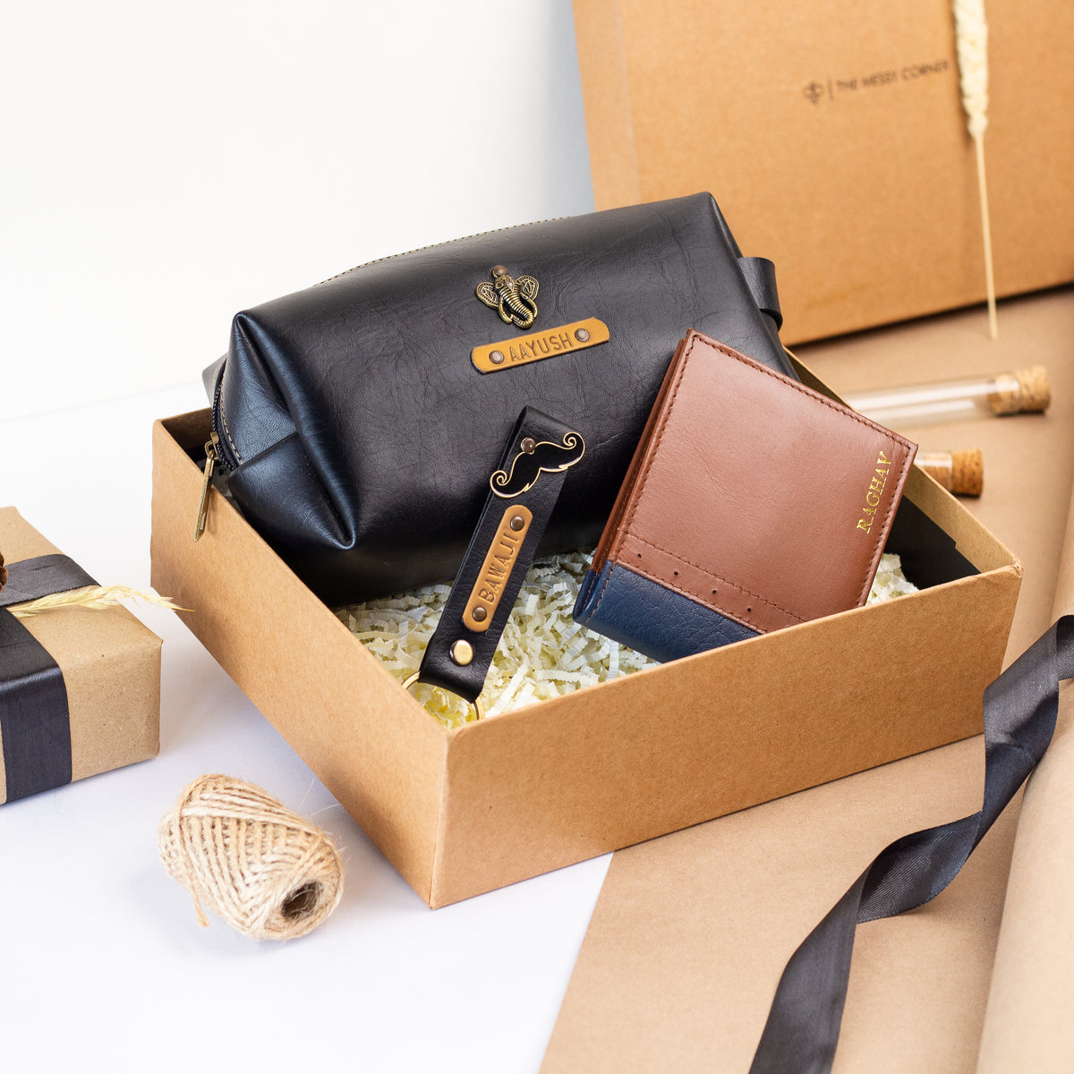 The Messy Corner | All that he needs - Personalised Gift Hamper