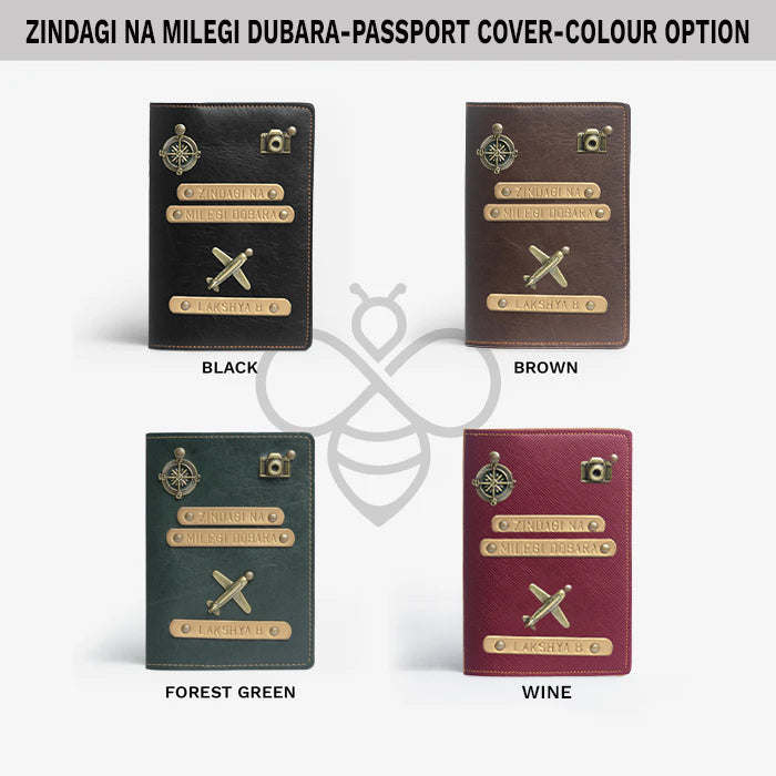 Passport Cover - Zindagi Na Milegi Dobara