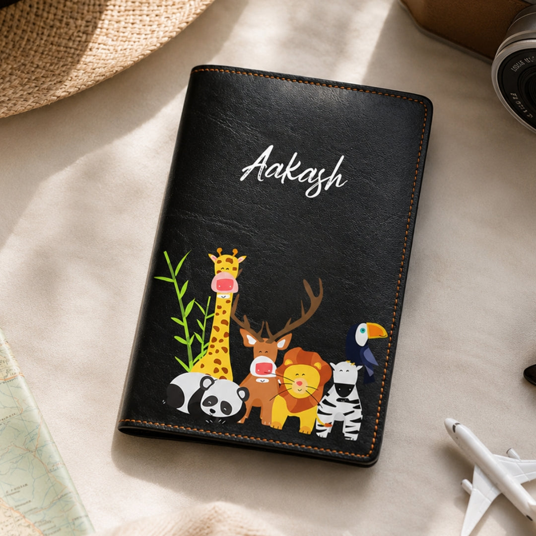 Exclusive Passport Cover - Zoo Kingdom