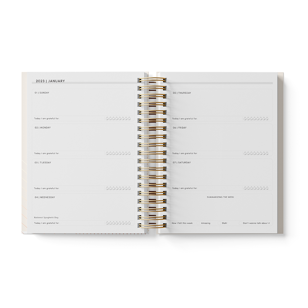 Personalised Celebrating you 2023 Planner- Dated