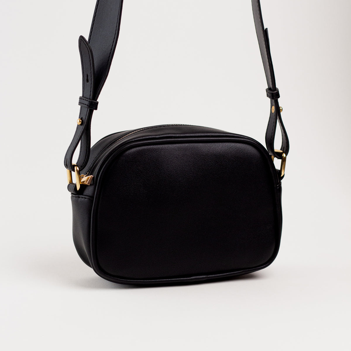 Personalised Luna Crossbody Bag - Black