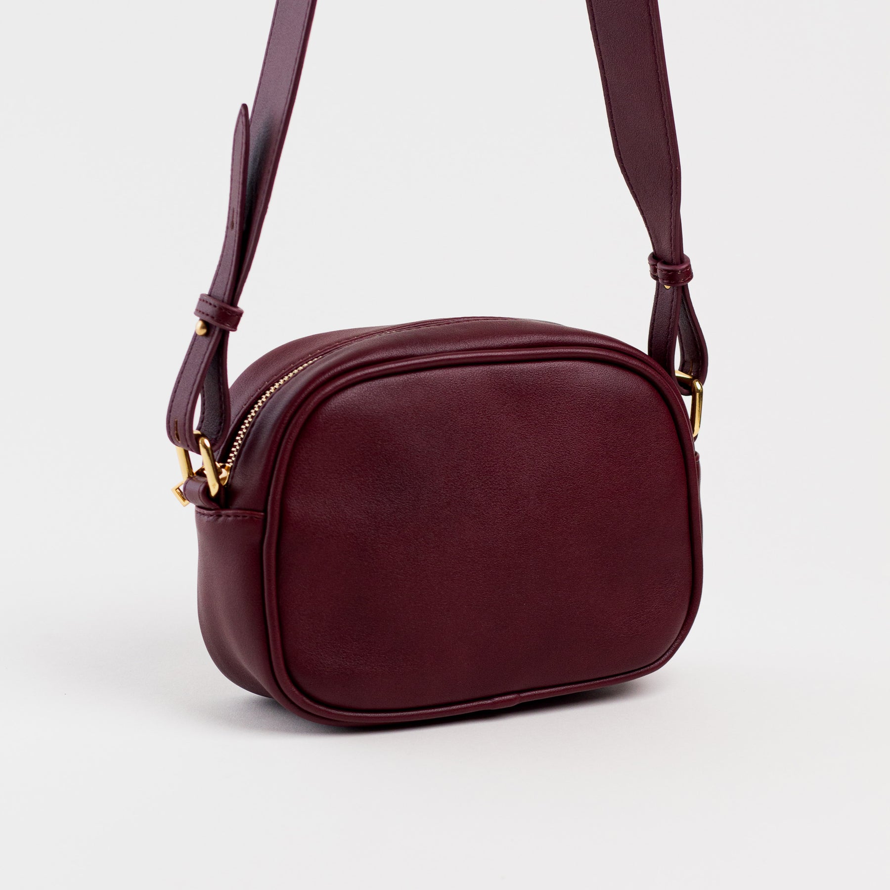 Personalised Luna Crossbody Bag - Wine