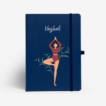 Personalised Hardbound Notebook - Mind Body & Soul