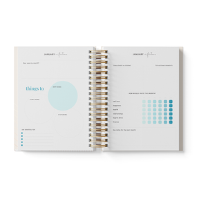 Personalised Good Vibes 2023 Planner- Dated