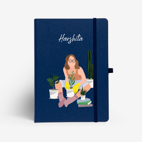 Personalised Hardbound Notebook - Plant Parent