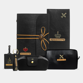 Personalised All Black Gift Hamper