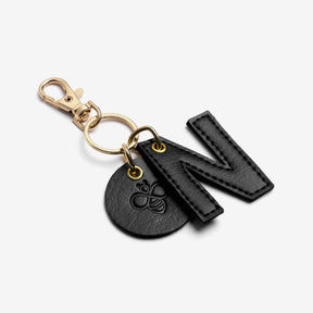 Alphabet Keyrings - Black