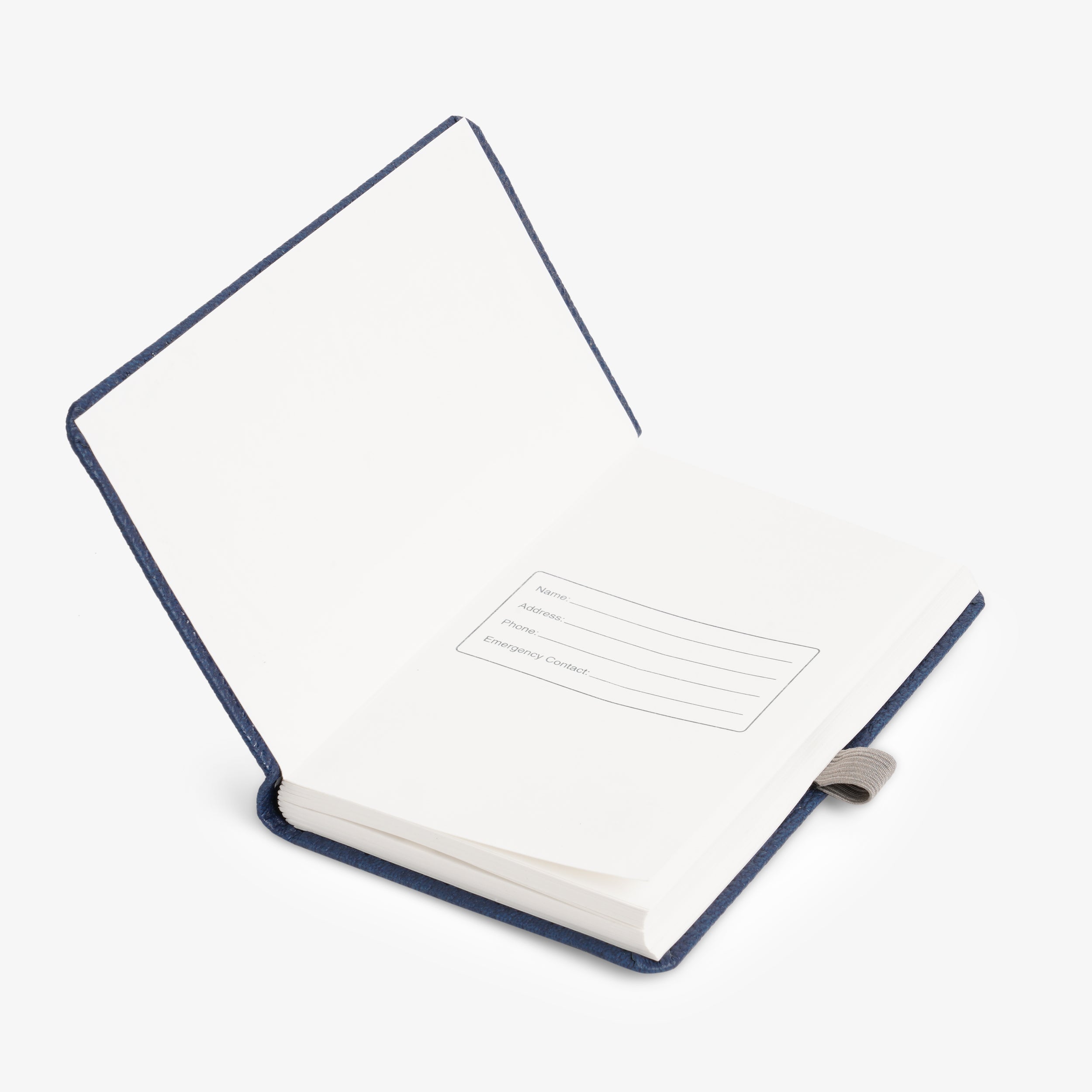 Personalised Hardbound Notebook (A6) - Blue