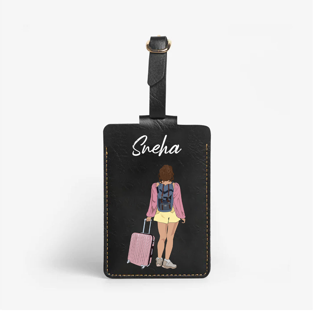 Personalised Luggage/Baggage Tag - Explorer