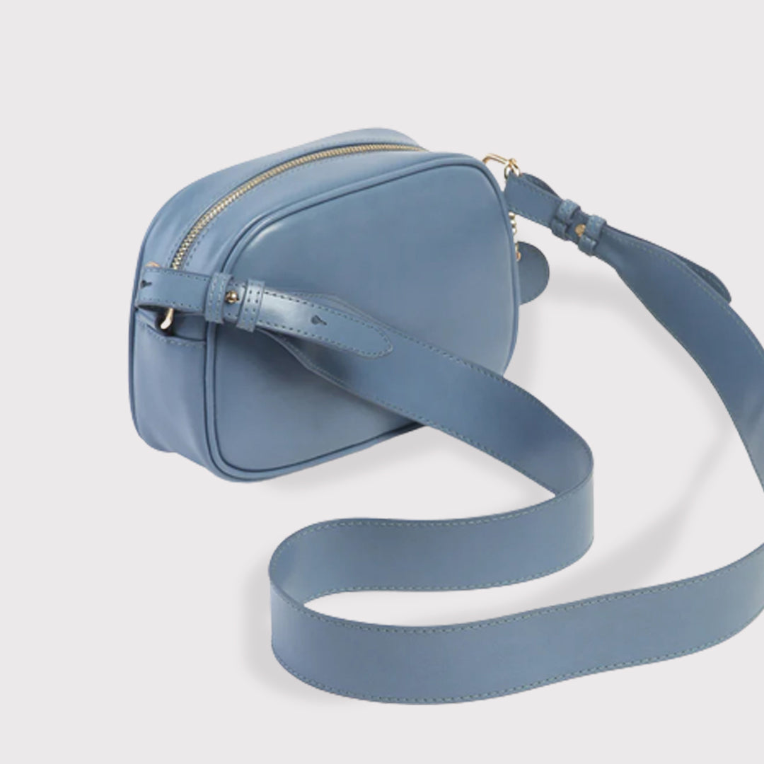 Personalised Luna Crossbody Bag - Blue