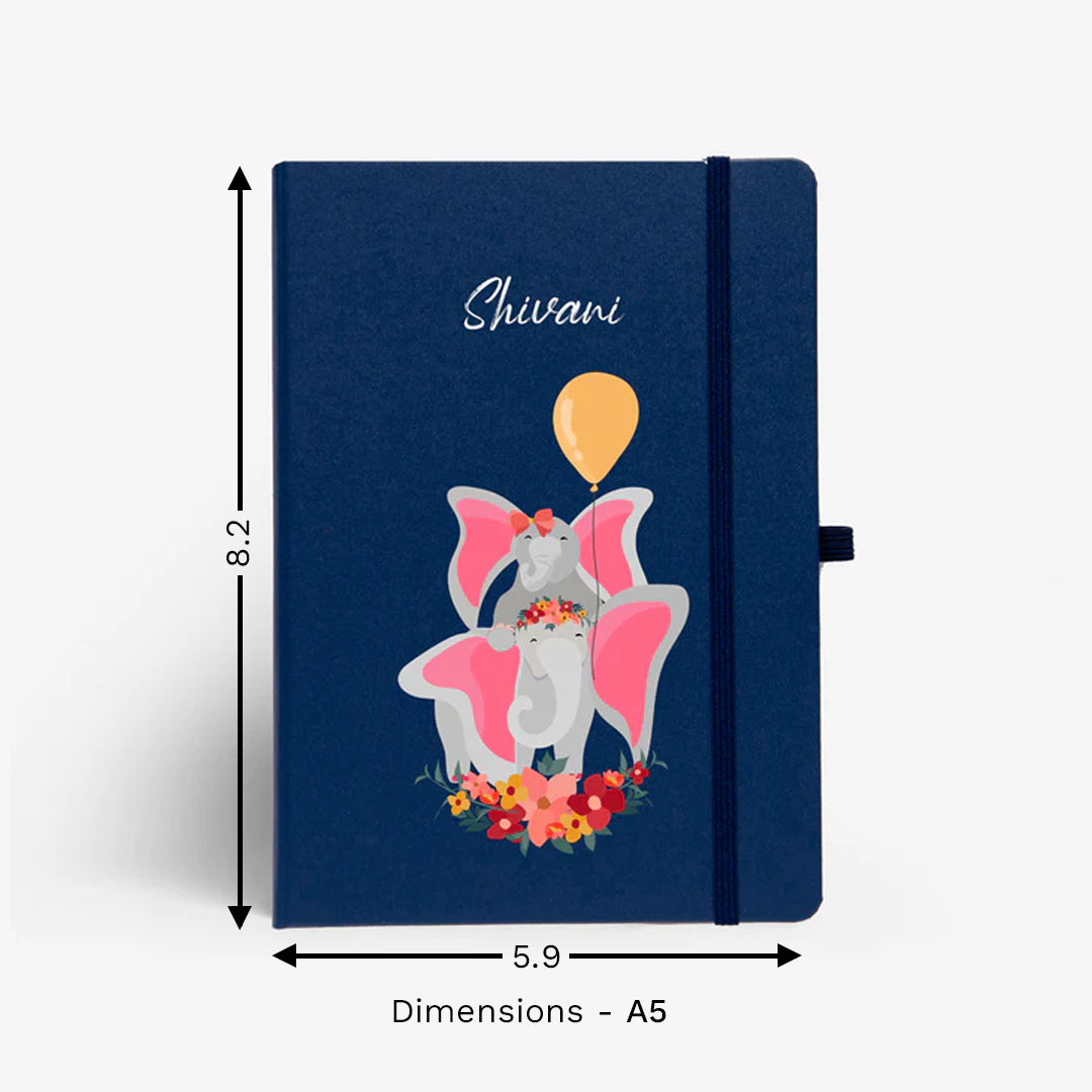 Personalised Hardbound Notebook - Trunkload of love