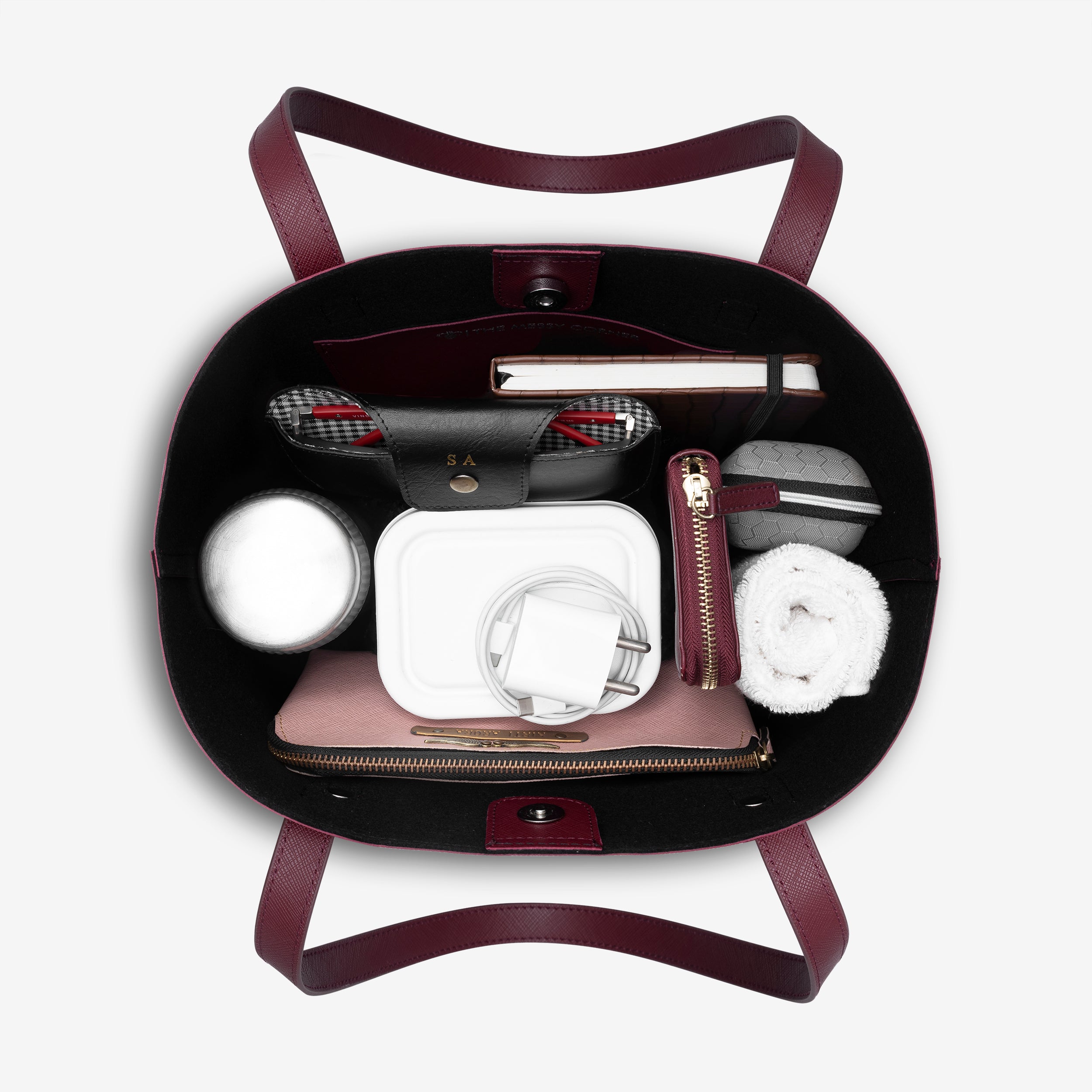 Personalised Classic Tote Bag - Wine