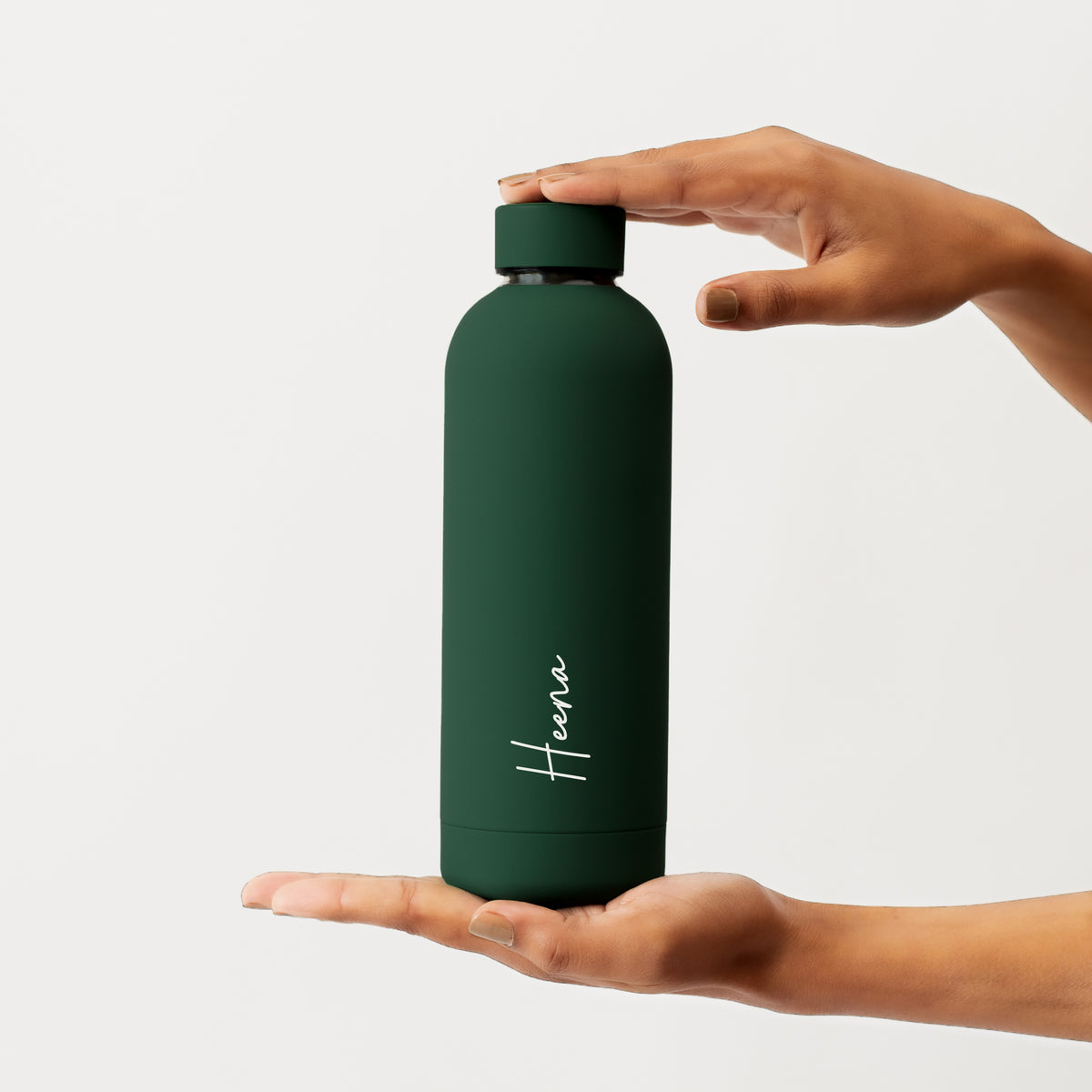 Quench - Personalised Water Bottle - Fern Green