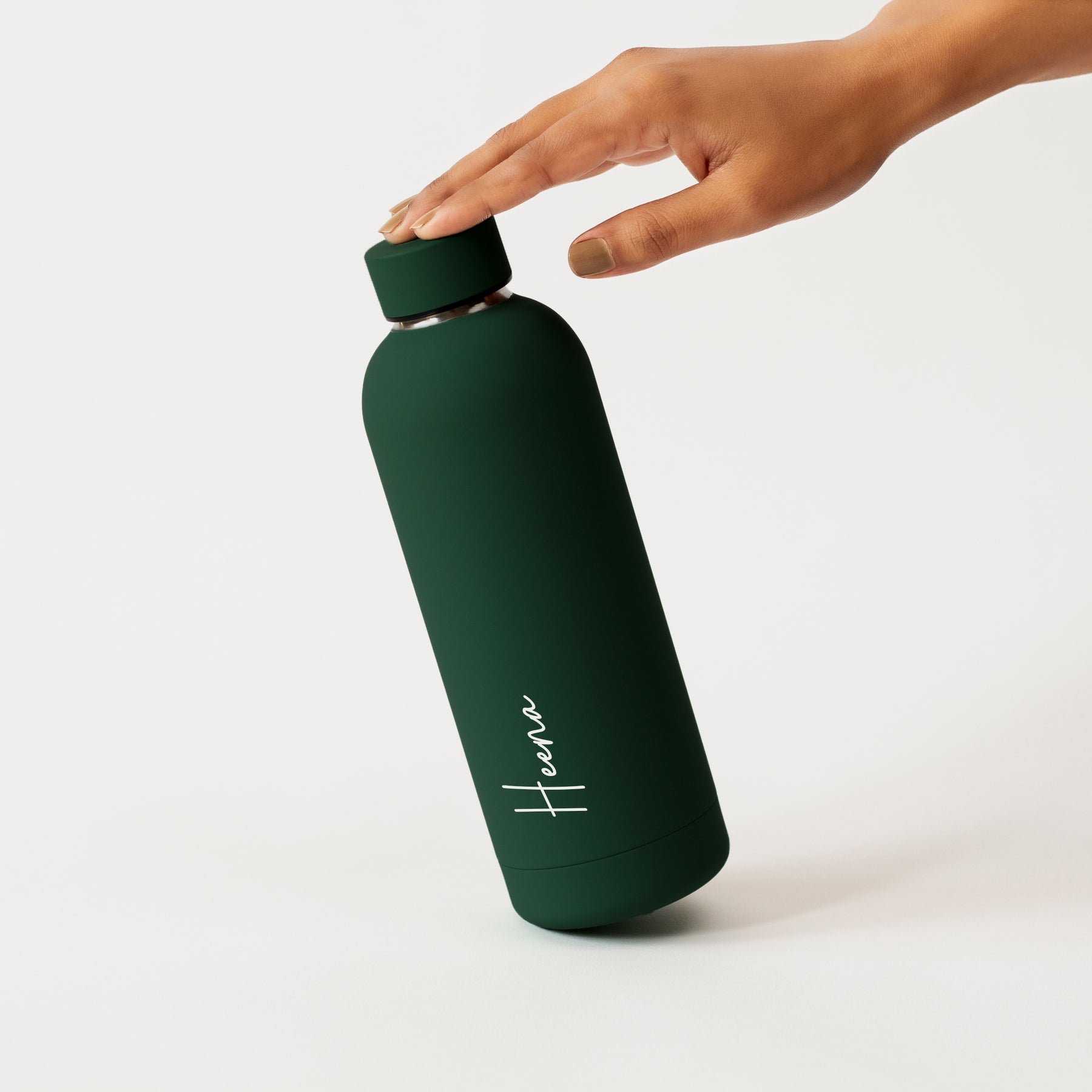 Quench - Personalised Water Bottle - Fern Green