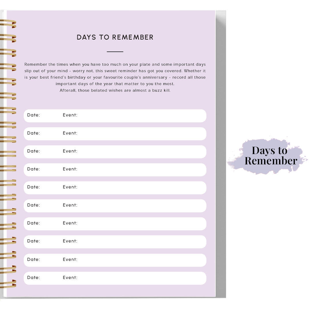 Personalised 2023 Planner- Set of 2