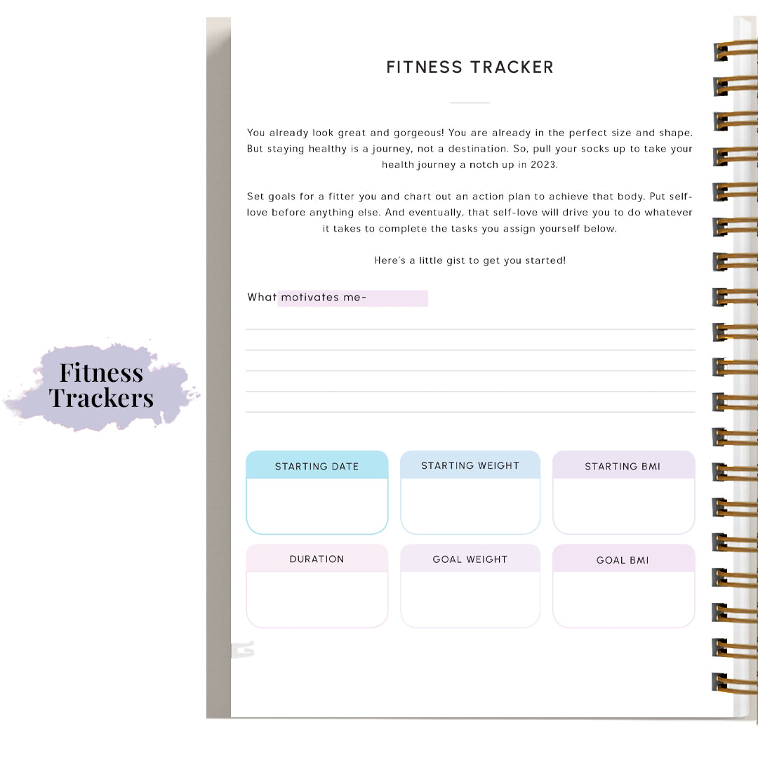 Personalised Celebrating you 2023 Planner- Dated