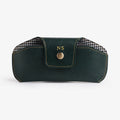 Personalised Eyewear Case - Forest Green