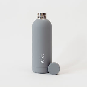 Quench - Personalised Water Bottle - Pebble Grey