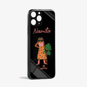 Personalised Glass Phone Cover - Generous Gemini