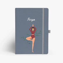 Personalised Hardbound Notebook - Mind Body & Soul