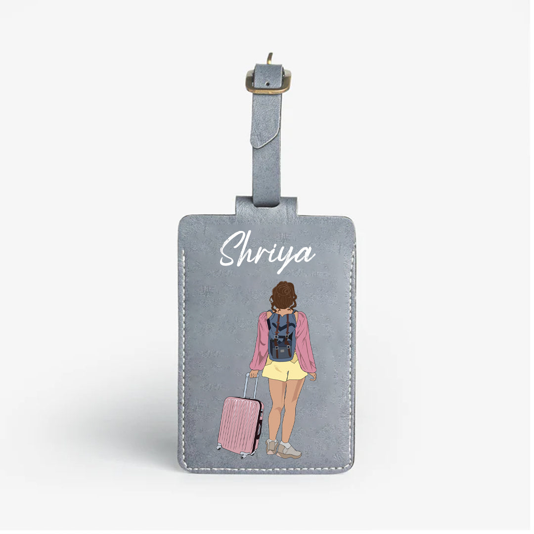 Personalised Luggage/Baggage Tag - Explorer