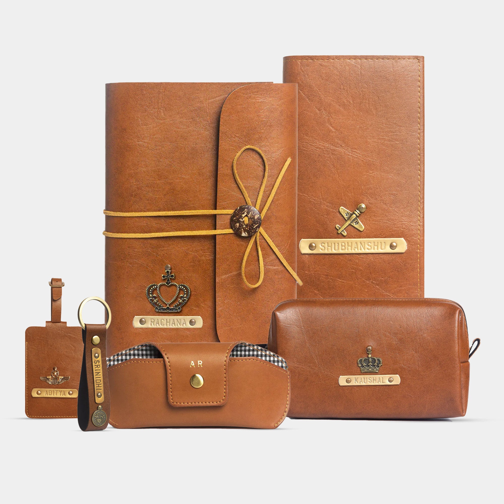 The Messy Corner | Personalised All Tan Gift Hamper luxury