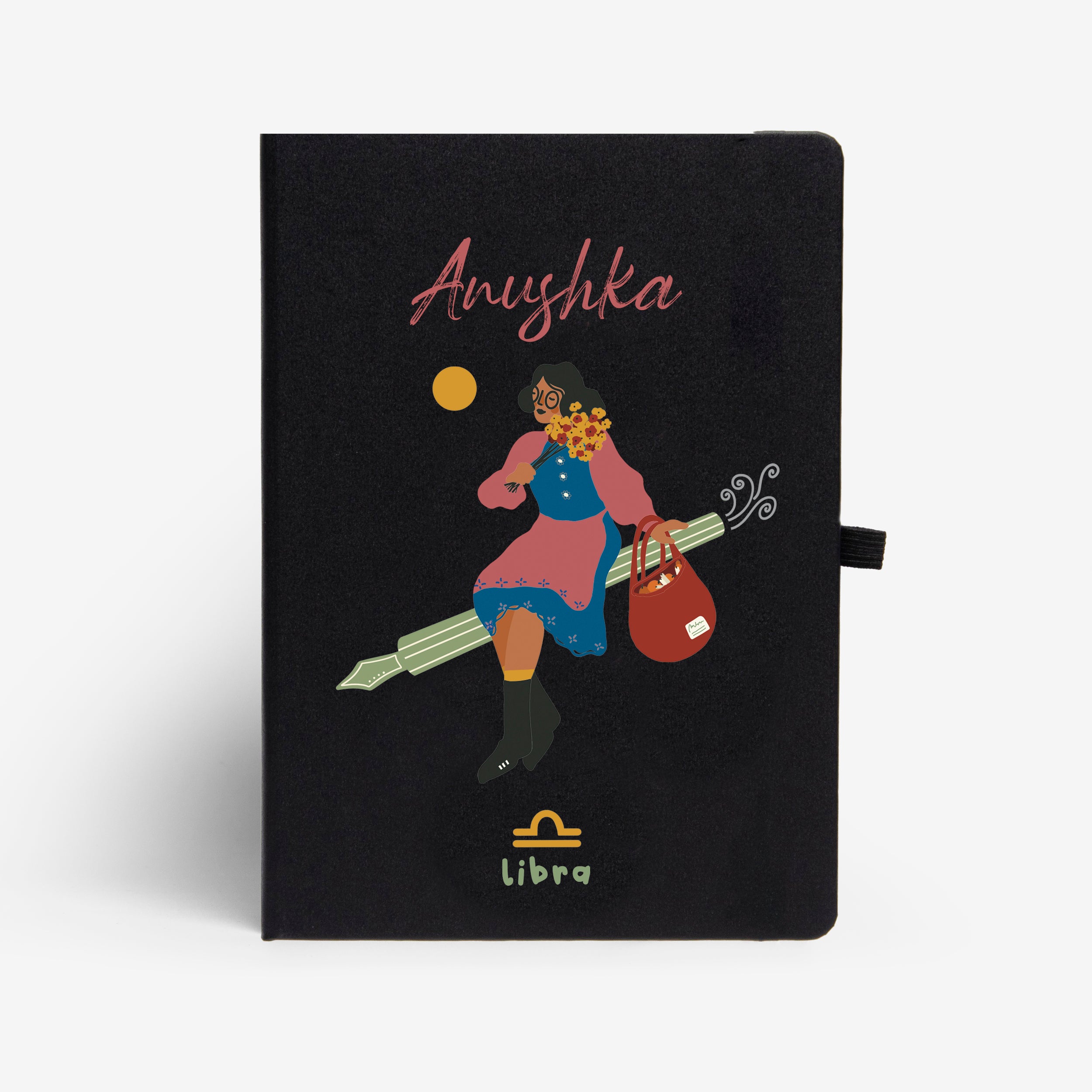 Personalised Hardbound Notebook - Loyal Libra