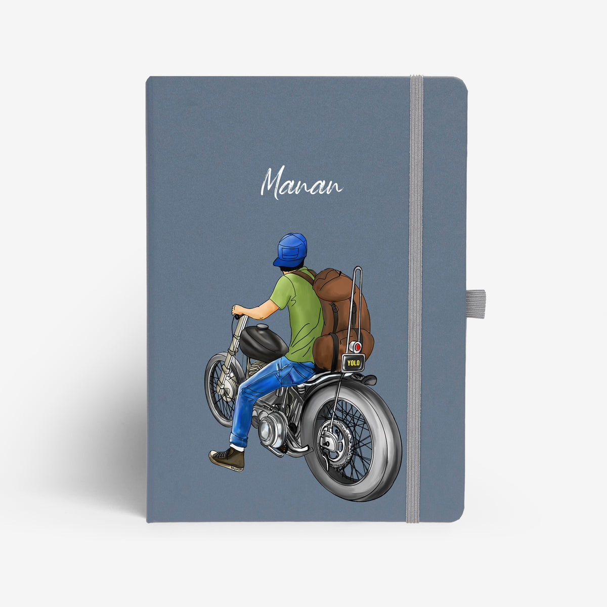 Personalised Hardbound Notebook - Road Rush