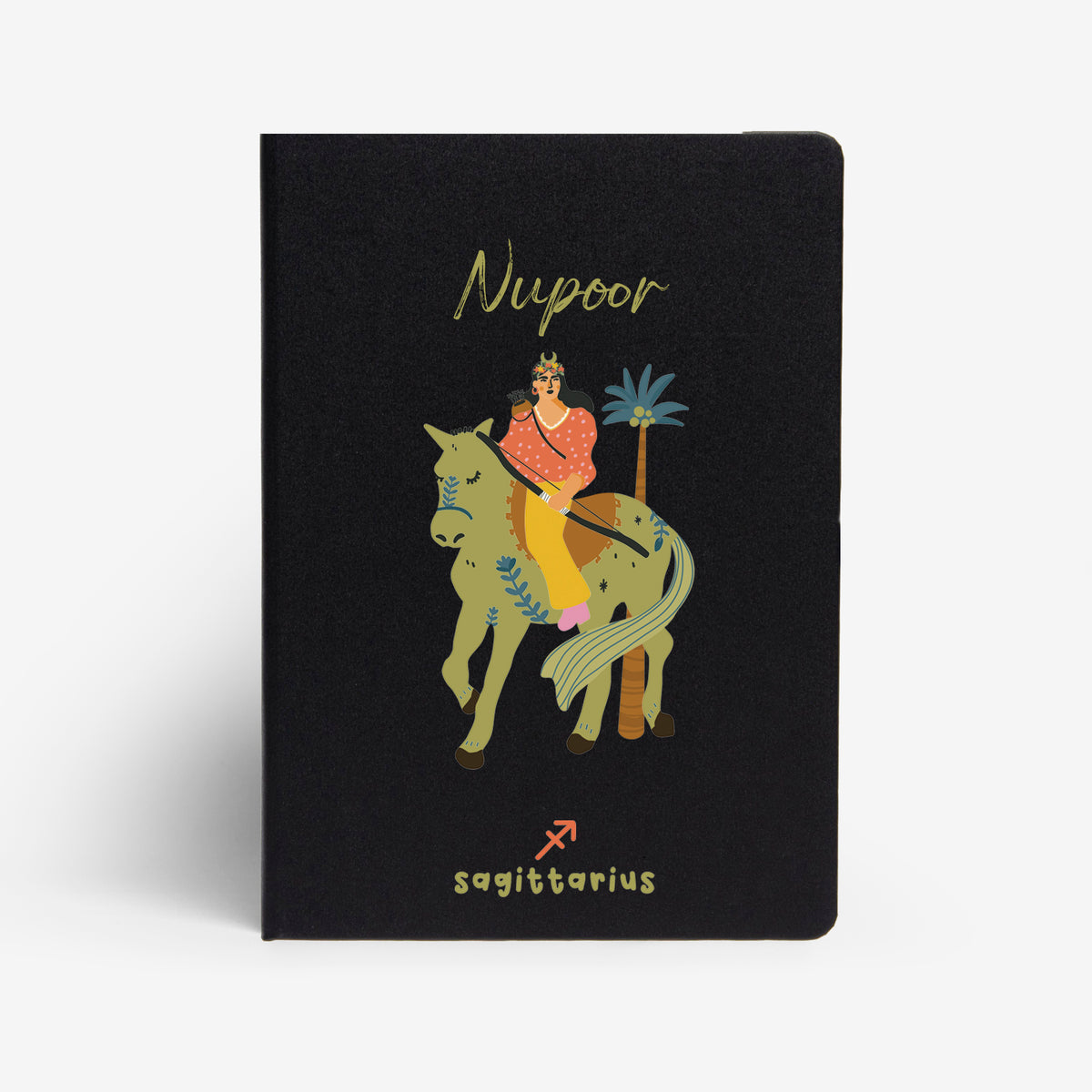 Personalised Hardbound Notebook - Sassy Sagittarius