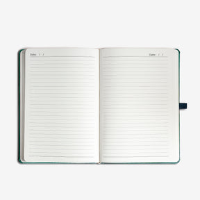 Personalised Hardbound Notebook - Green