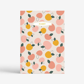Personalized Notebook- Peachy Zest