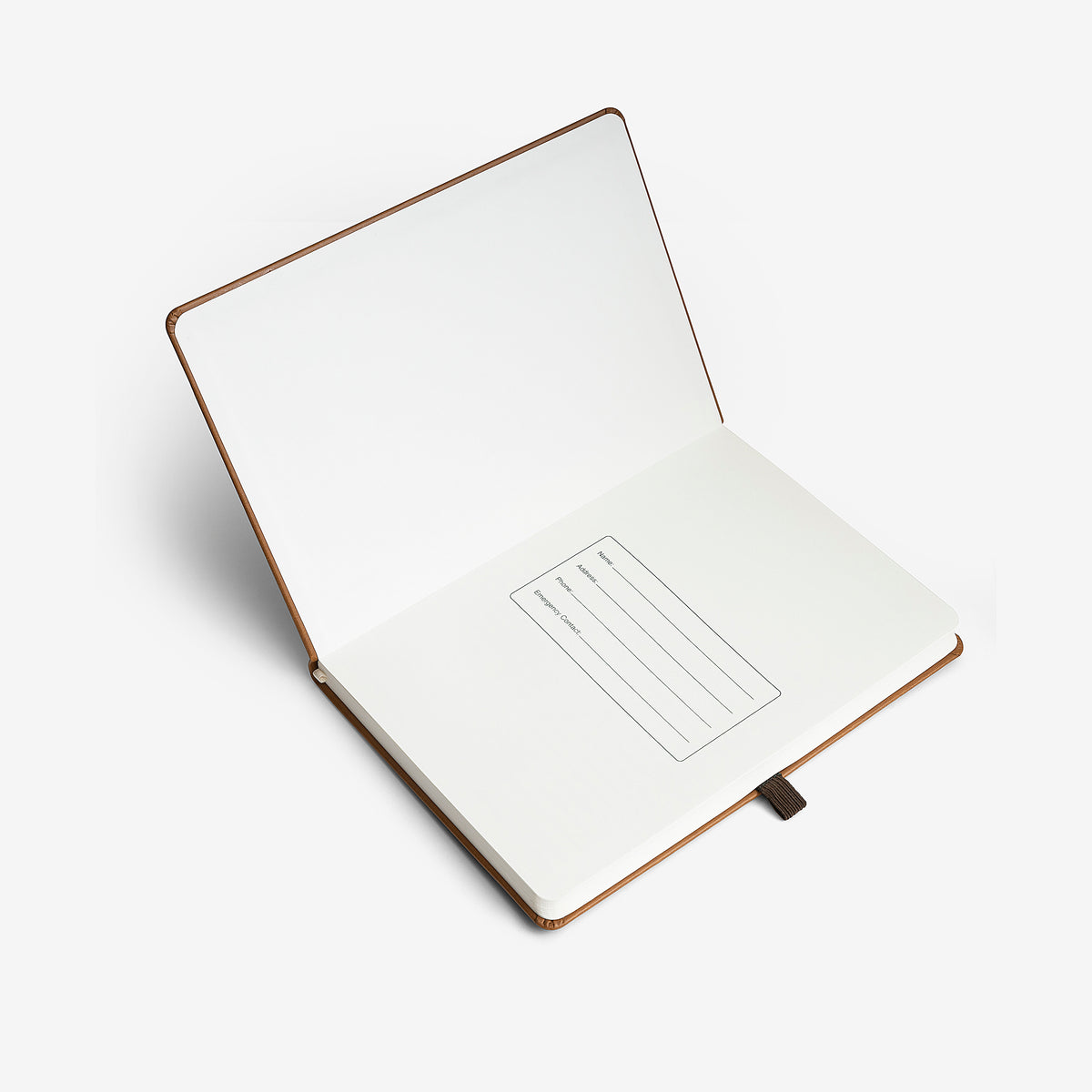 Personalised Hardbound Notebook - Tan