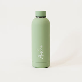 Quench - Personalised Water Bottle - Sage Green