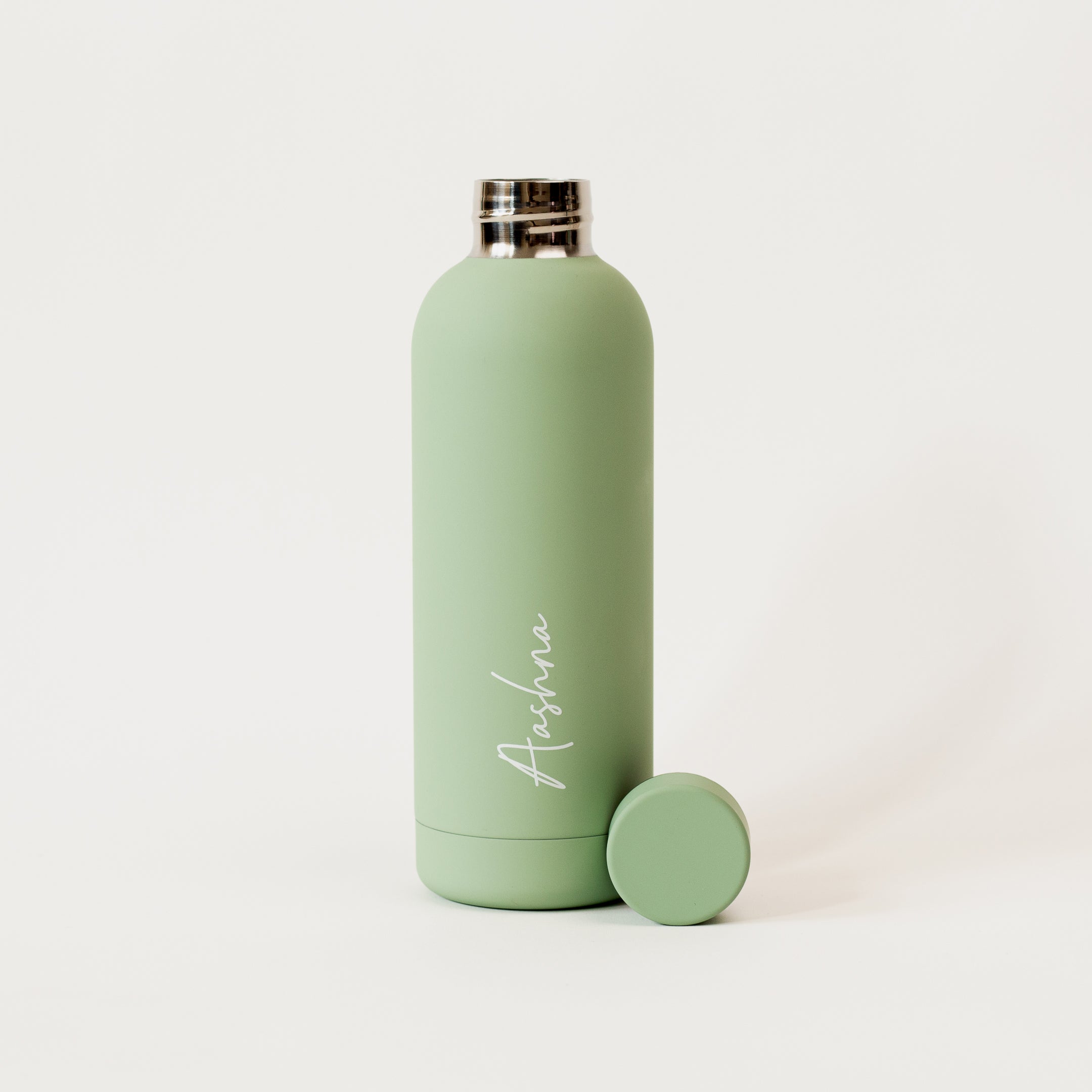 Quench - Personalised Water Bottle - Sage Green