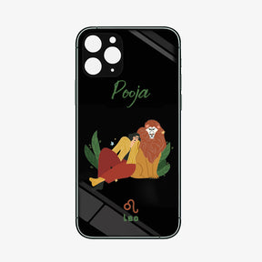 Personalised Glass Phone Cover - Logical Leo
