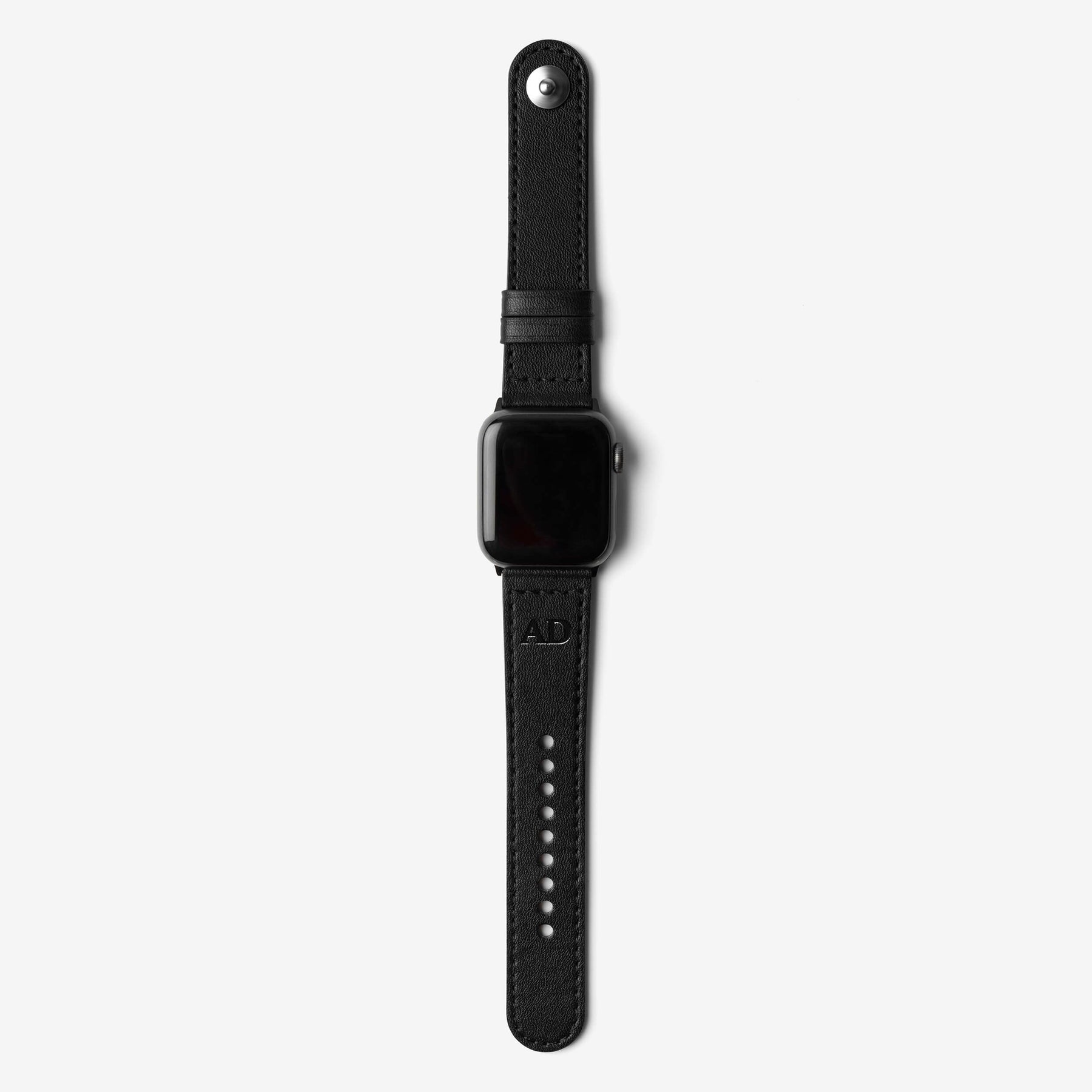 Personalised Apple Watch Band|Strap - Black (38/40/41mm)