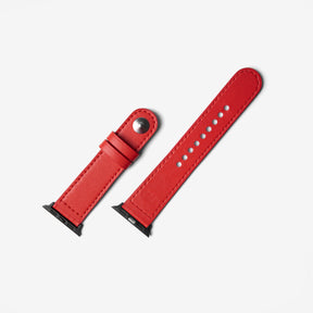 Personalised Apple Watch Strap - Red (42/44/45mm)