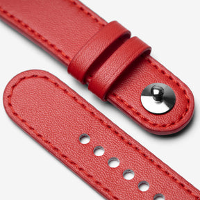 Personalised Apple Watch Strap - Red (42/44/45mm)