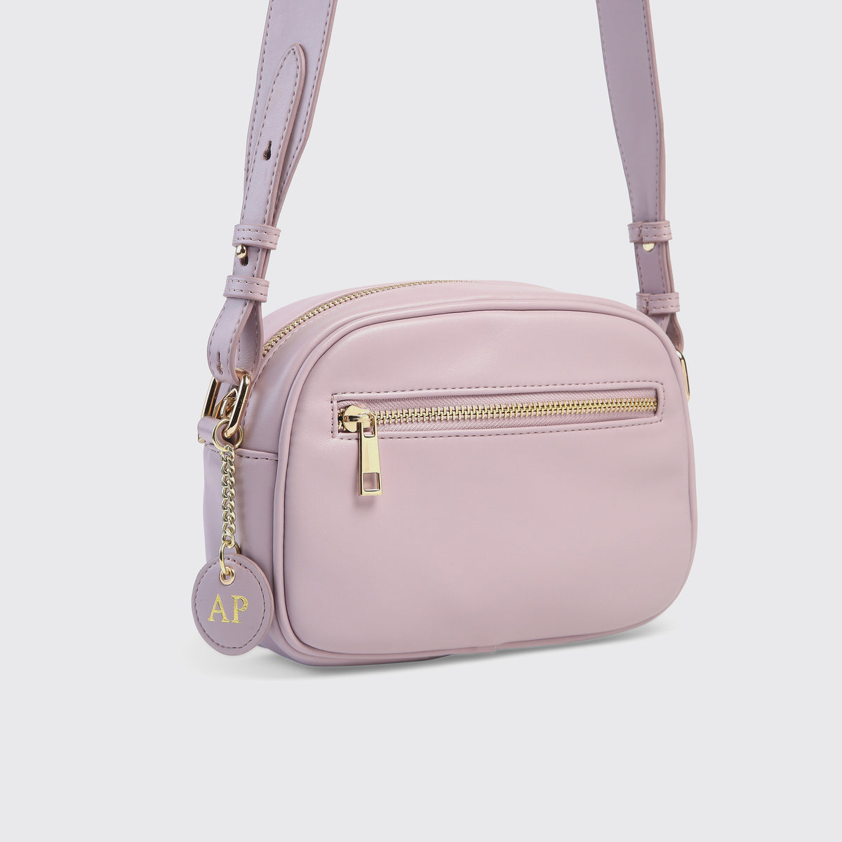 Personalised Luna Crossbody Bag - Lilac