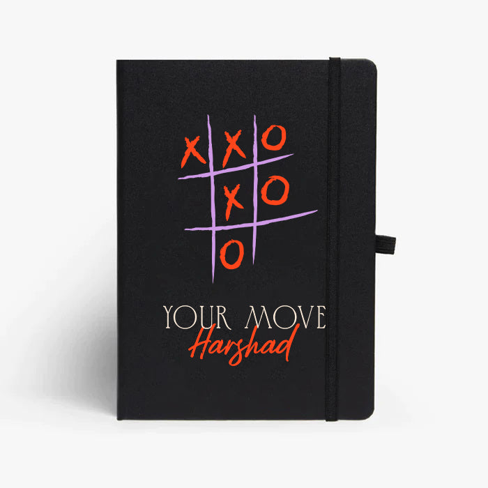 Personalised Hardbound Notebook - Your Move