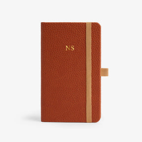 Personalised Hardbound Notebook (A6) - Tan