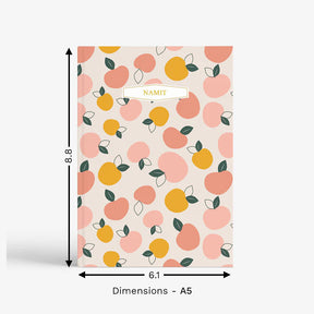 Personalized Notebook- Peachy Zest