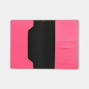 Personalized Passport Cover - Dark Pink